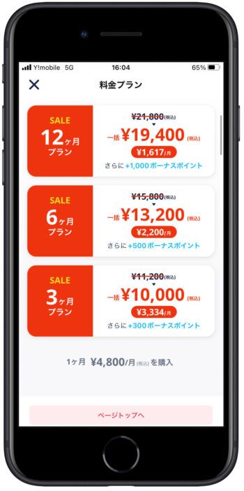 タップルセール