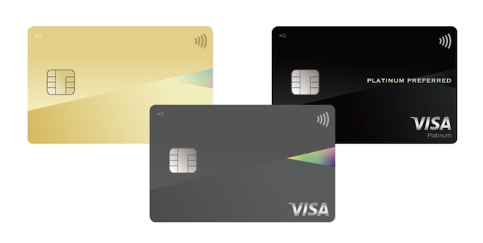 Olive(オリーブ)のフレキシブルペイカードは全部で3種類！