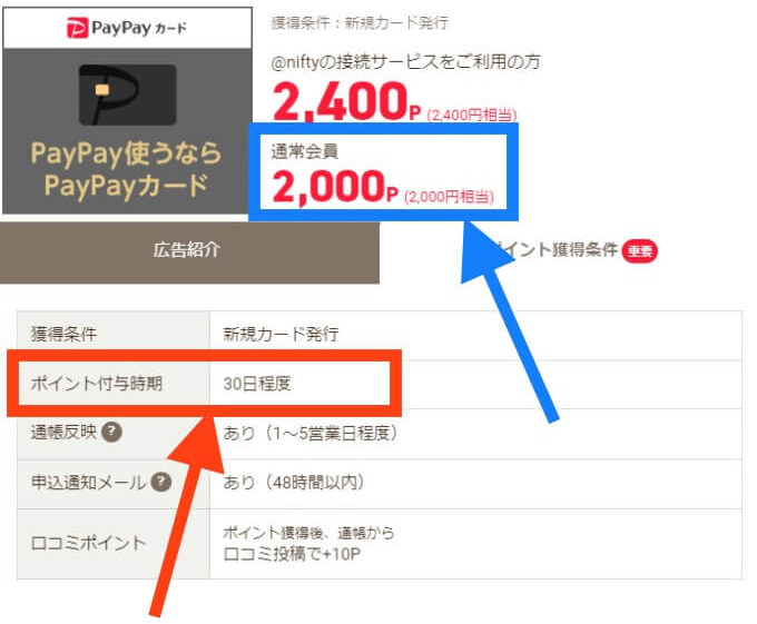 ニフティポイントクラブ紹介コード2