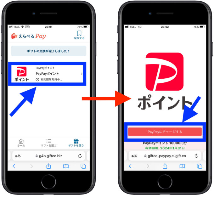 TikTokLiteポイント交換方法4-1