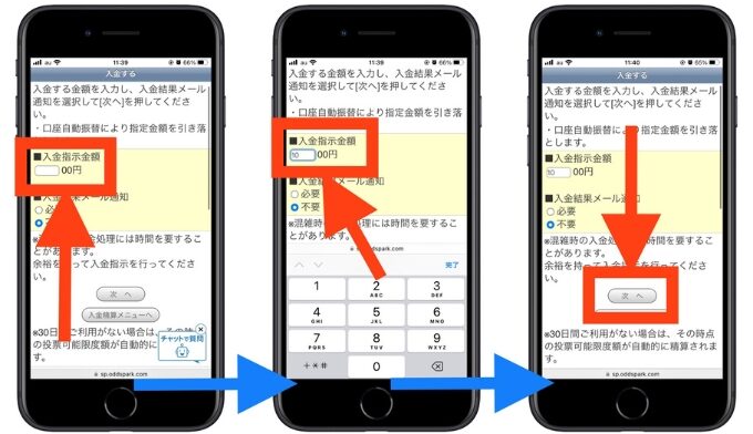 オッズパーク新規登録キャンペーン登録11