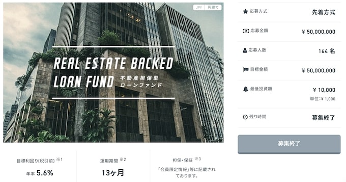 クラウドバンク第8390号ファンド(不動産担保型ローンファンド第929号)