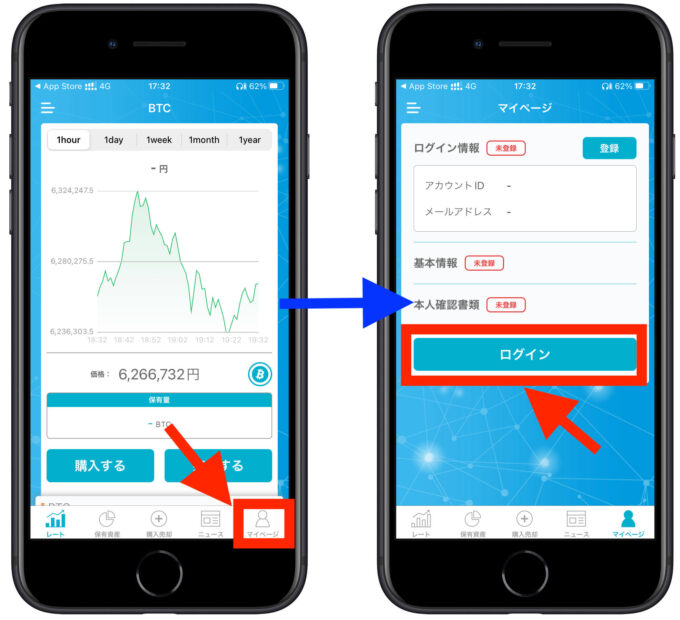 コイントレード口座開設2-1