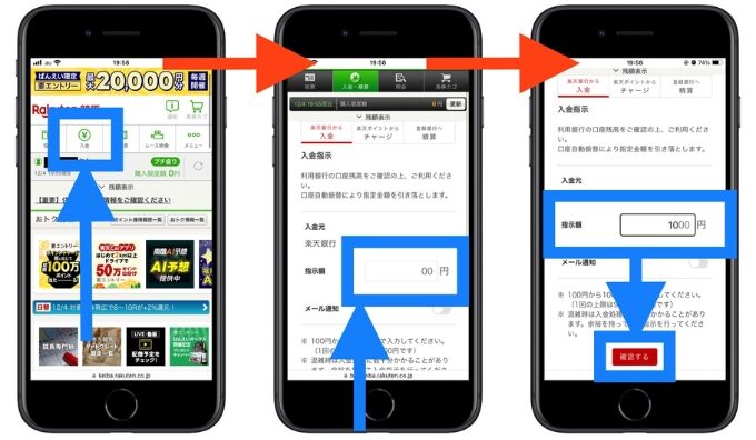 楽天競馬新規登録キャンペーン3