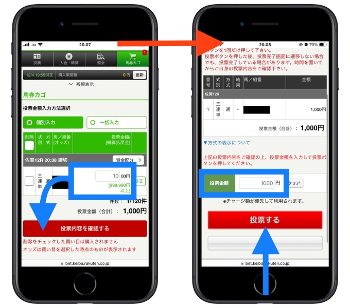楽天競馬新規登録キャンペーン4