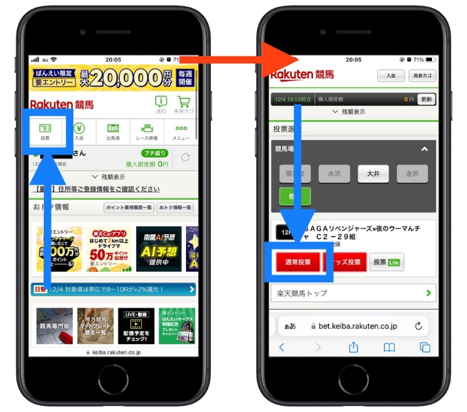 楽天競馬新規登録キャンペーン7