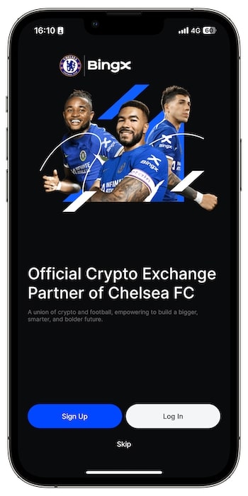 BingXの招待コードで新規登録する流れ⑤-1アプリをダウンロードする