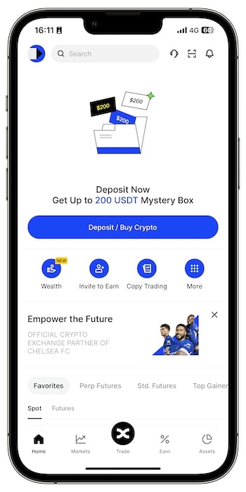 BingXの招待コードで新規登録する流れ⑤-2アプリをダウンロードする