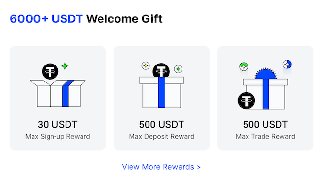 BingX紹介コードの口座開設ボーナス【6030USDT】