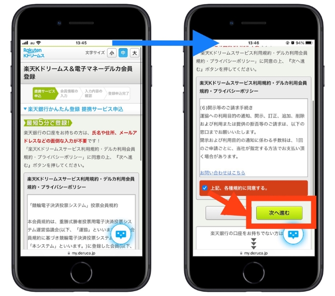 楽天Kドリームスキャンペーンコード登録2