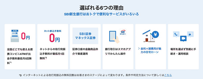 SBI新生銀行が大学生におすすめな理由