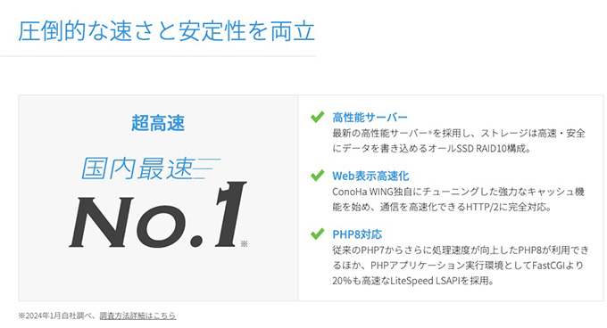 コノハウィングの特徴