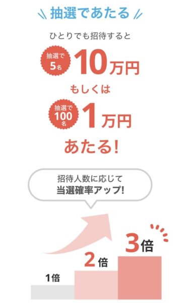 自分のエアウォレット招待コードはここ！エントリーして10万円を当てよう【25年8月〜】