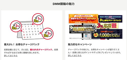DMM競輪に登録するメリット