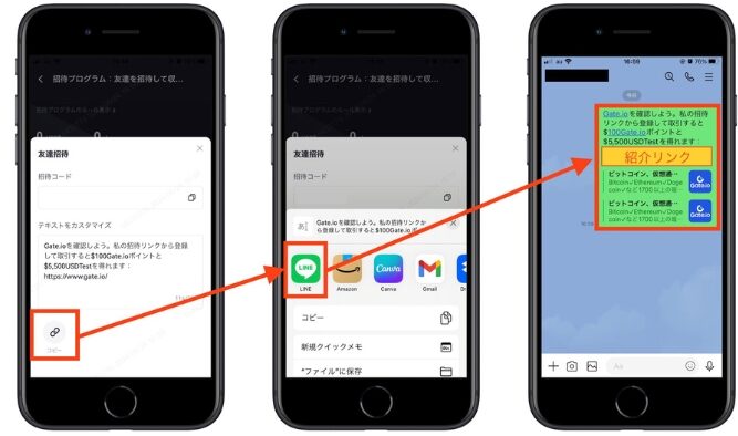 Gateio紹介コード口座開設ゲート19