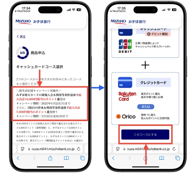 みずほ銀行口座開設キャンペーン9
