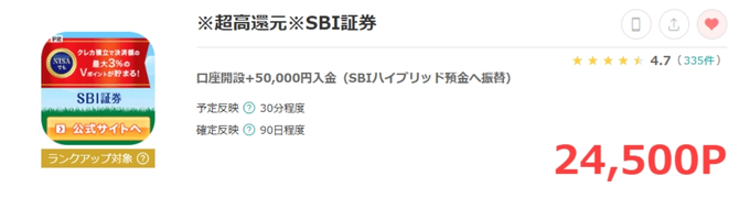 SBI証券友達紹介キャンペーン6