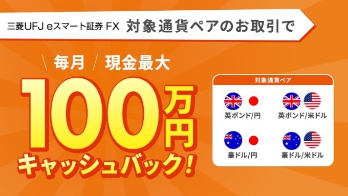 三菱UFJeスマート証券口座開設キャンペーン17